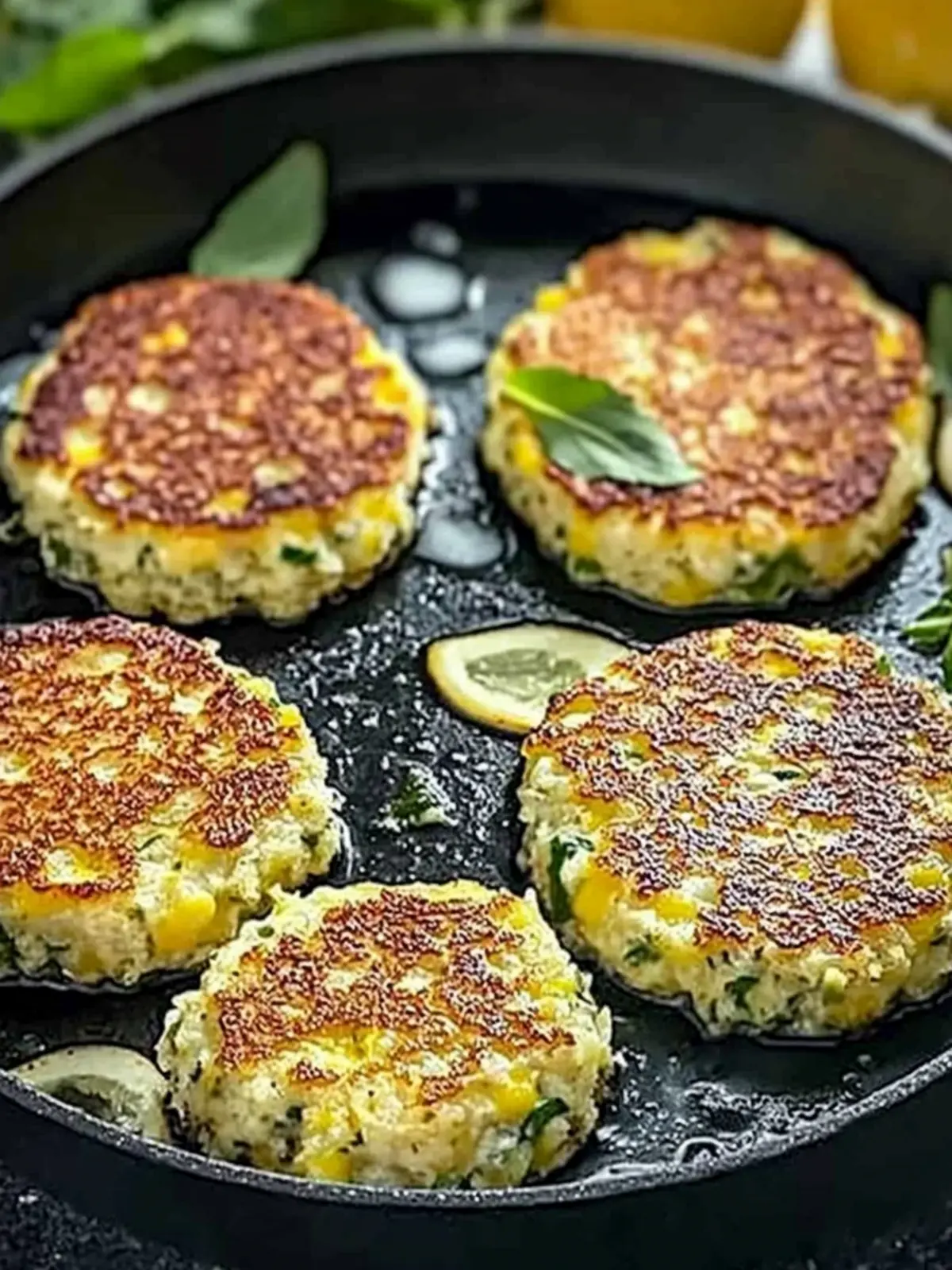Knusprige und einfache Zucchini-Puffer Rezept