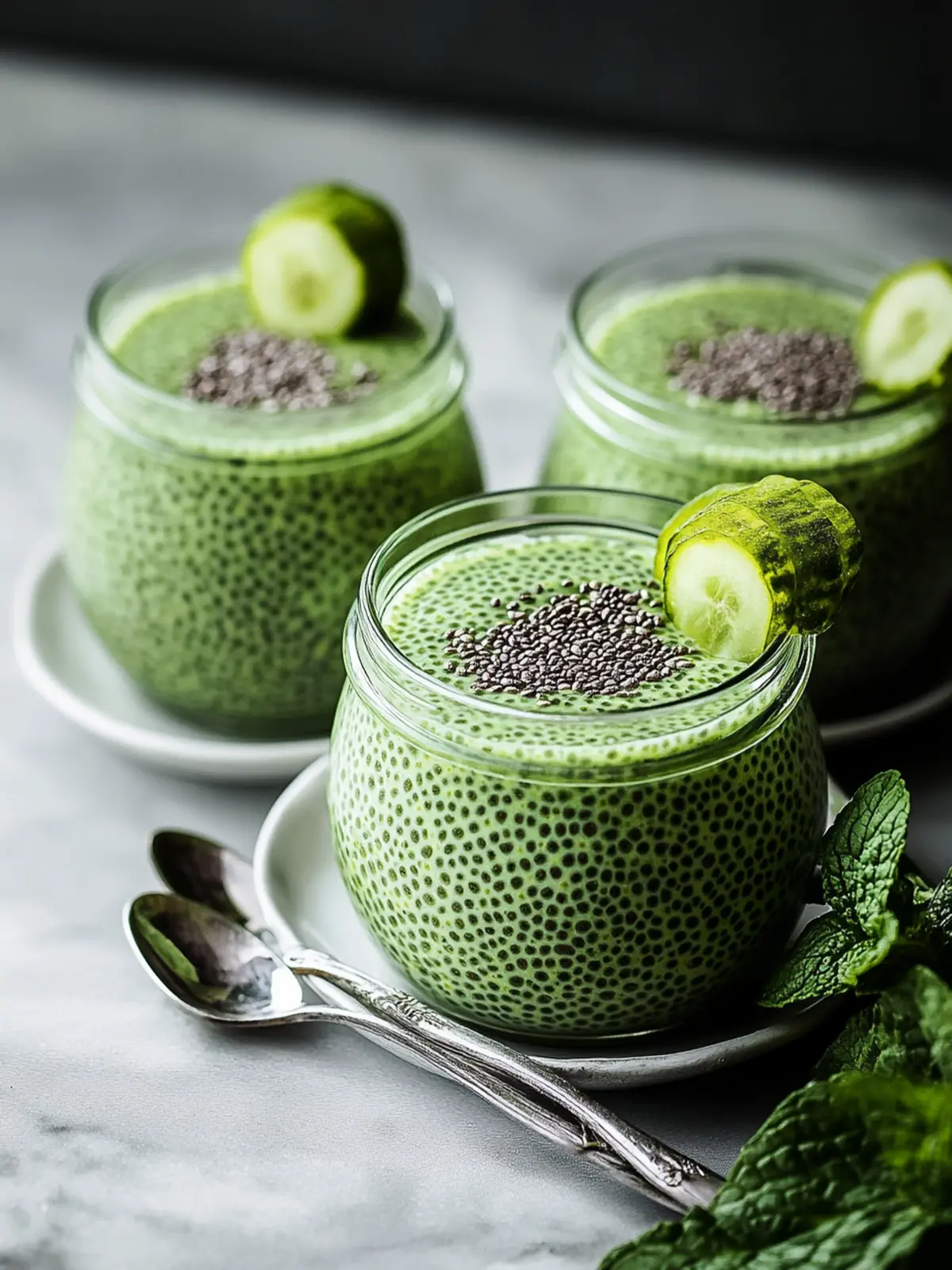 Matcha Chia Pudding