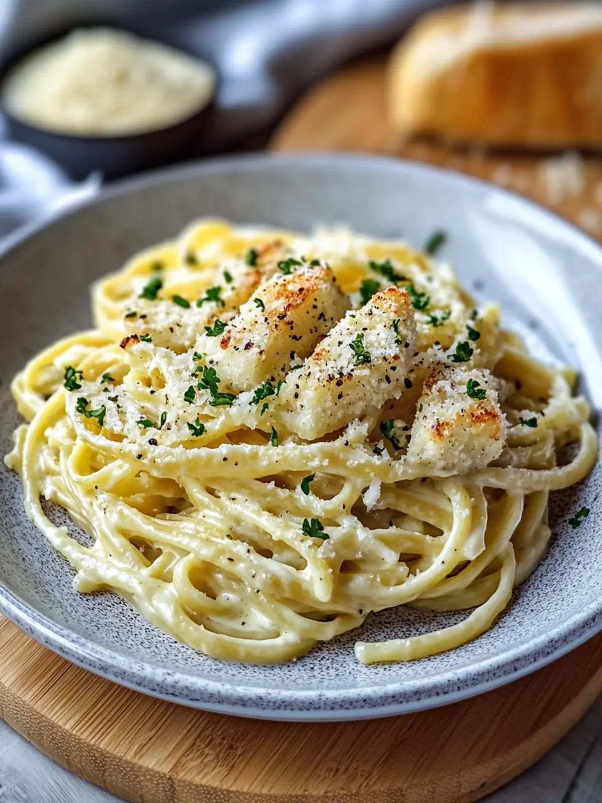 Creamy Garlic Parmesan Chicken Pasta to Fall in Love With