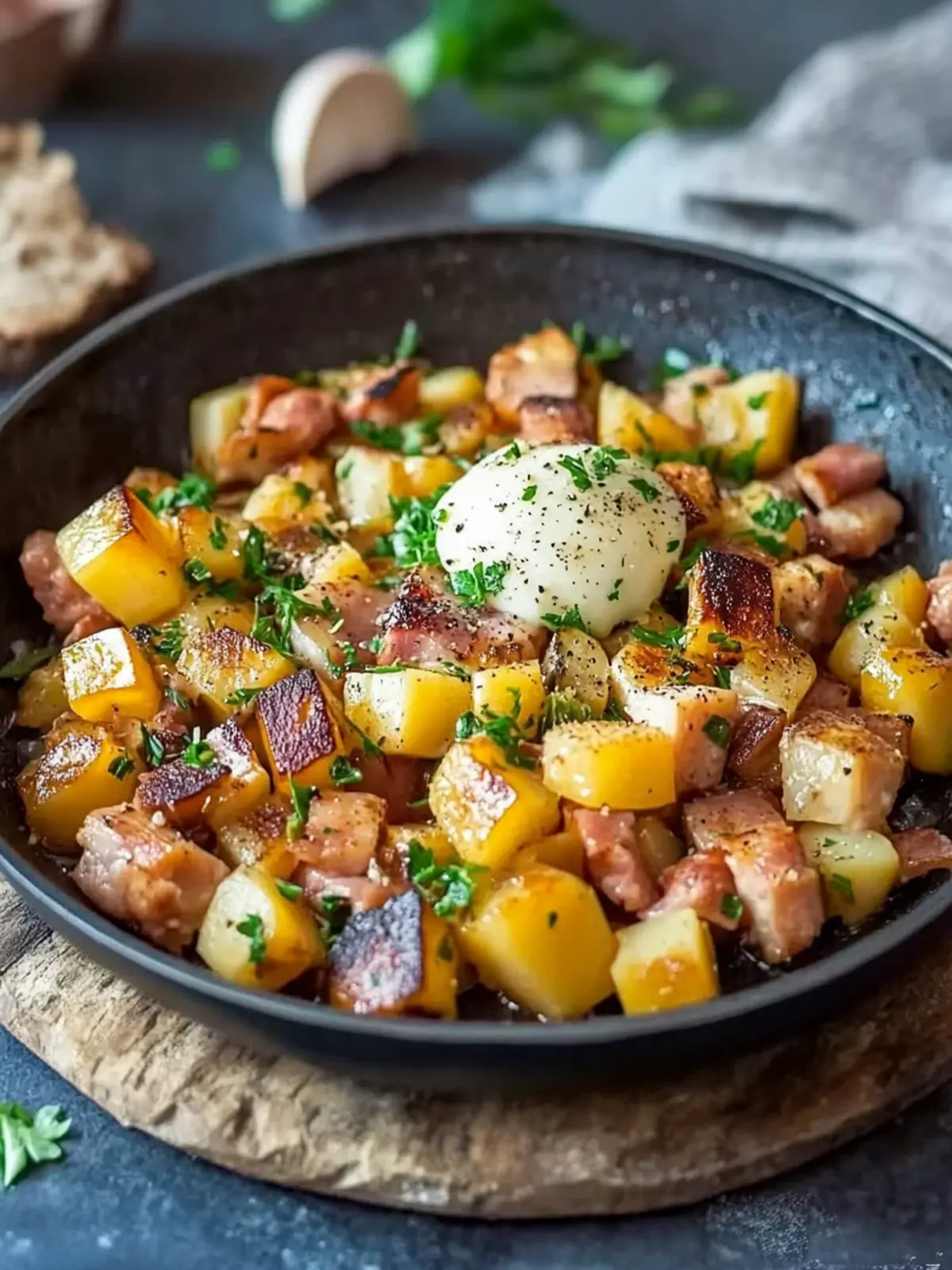 Kartoffel Leberkäse Pfanne – kreatives Hausmannskost-Rezept
