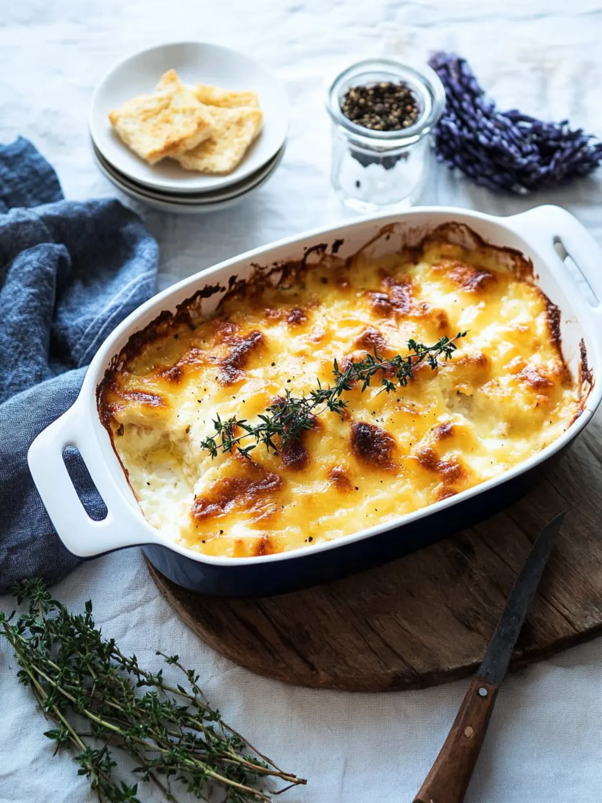 Chicorée-Schinken-Gratin