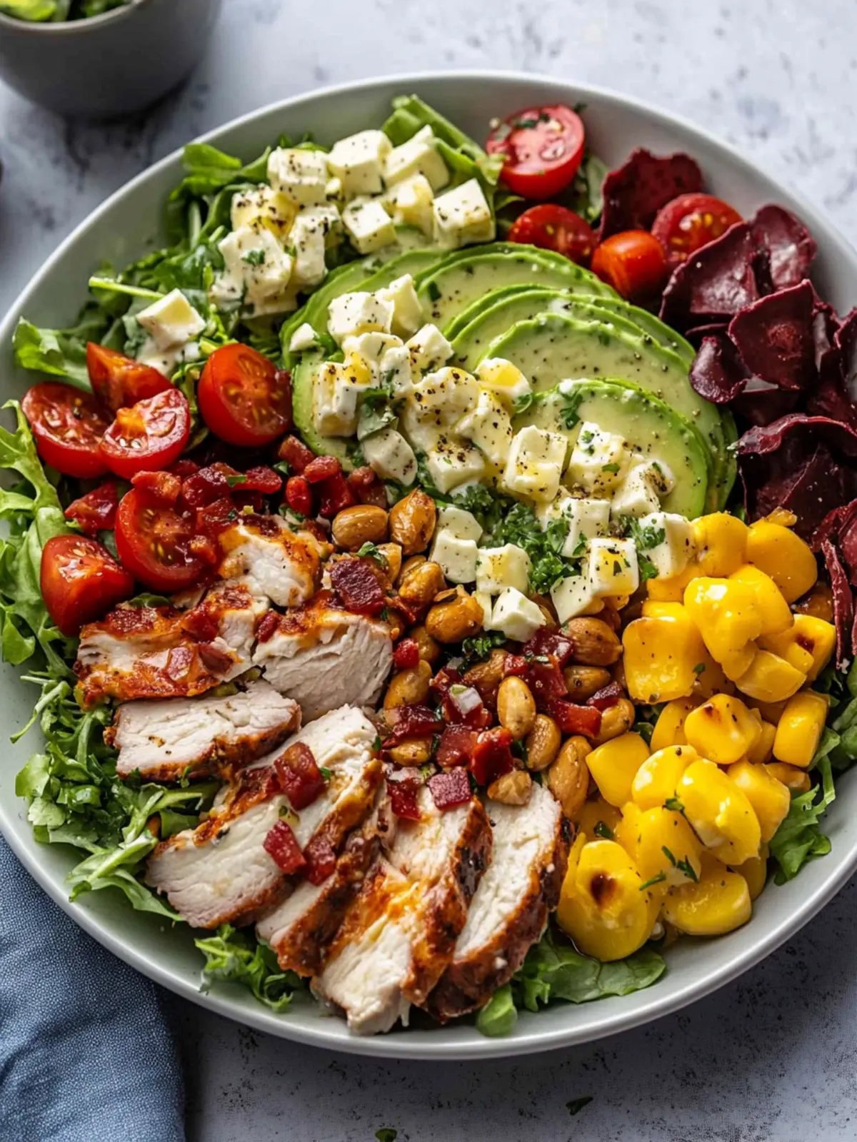 Cobb-Salat Rezept — Amerikanischer Salatklassiker