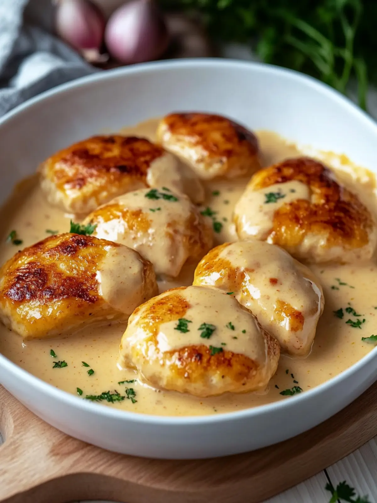 Chicken breast in cream cheese sauce: A recipe for enjoyment