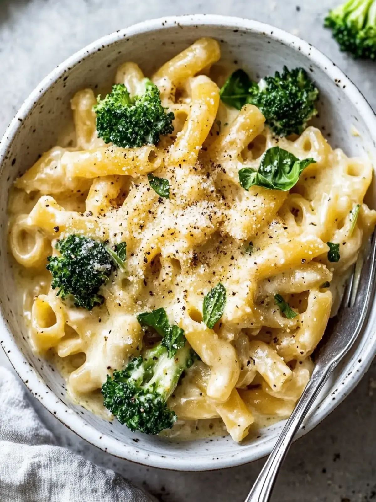 Creamy pasta casserole with broccoli: An incredible ultimate recipe for 4 people