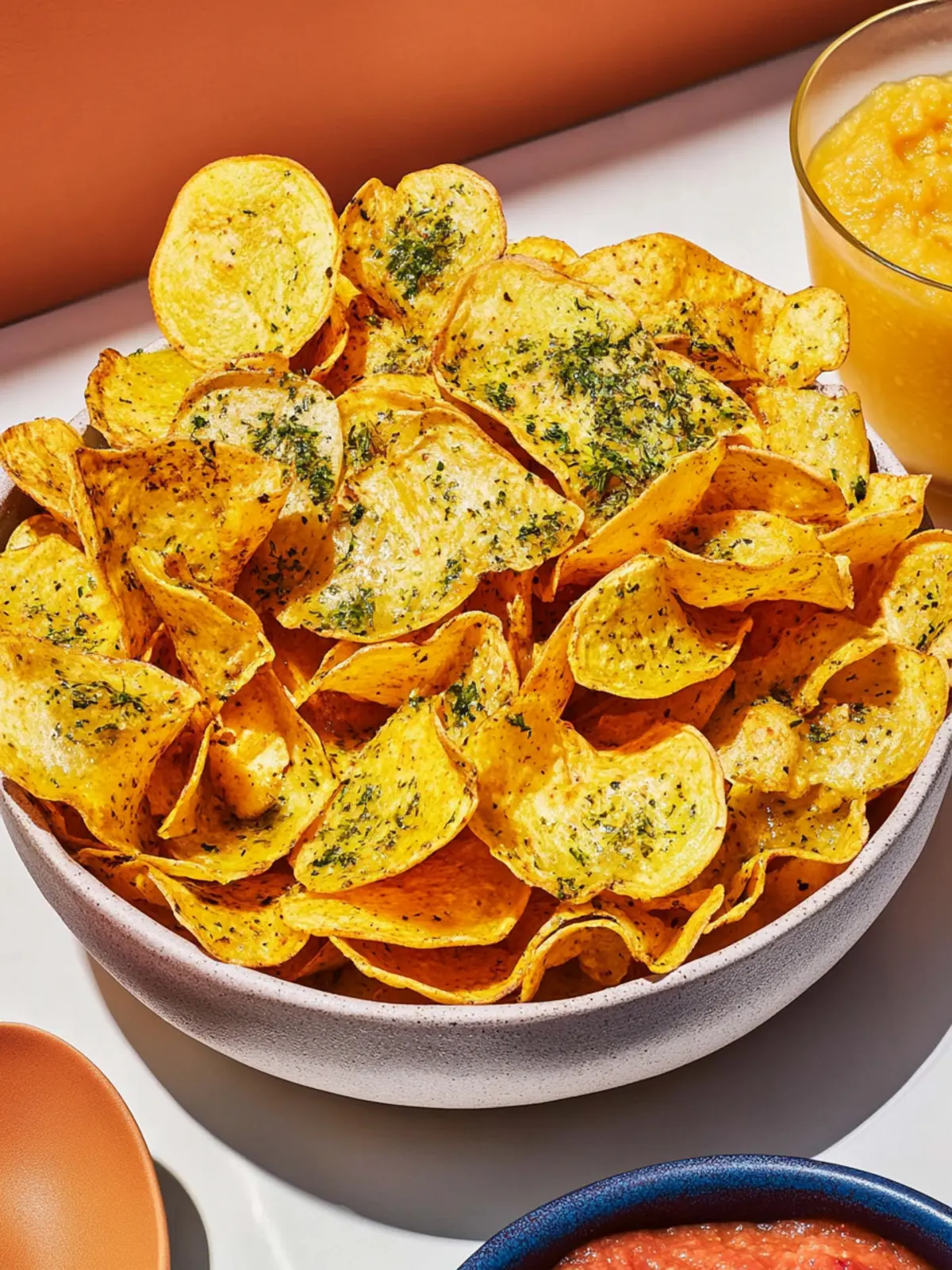 Old Bay Chips mit Zitronenmayonnaise