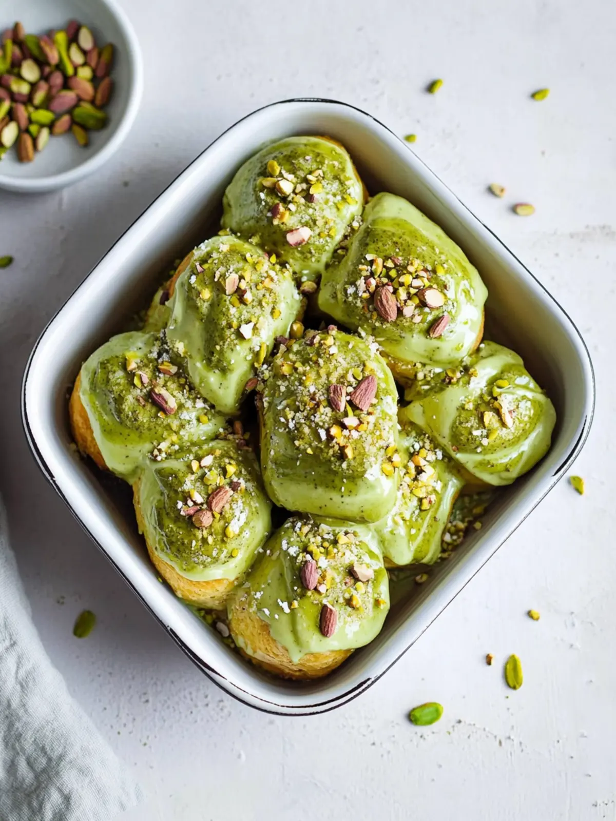Zimtschnecken mit Pistazien