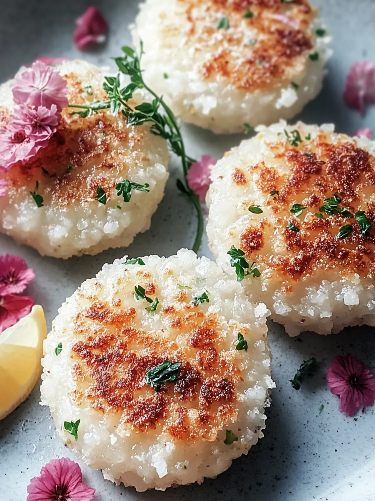 Low-Carb-Blumenkohlbratlinge