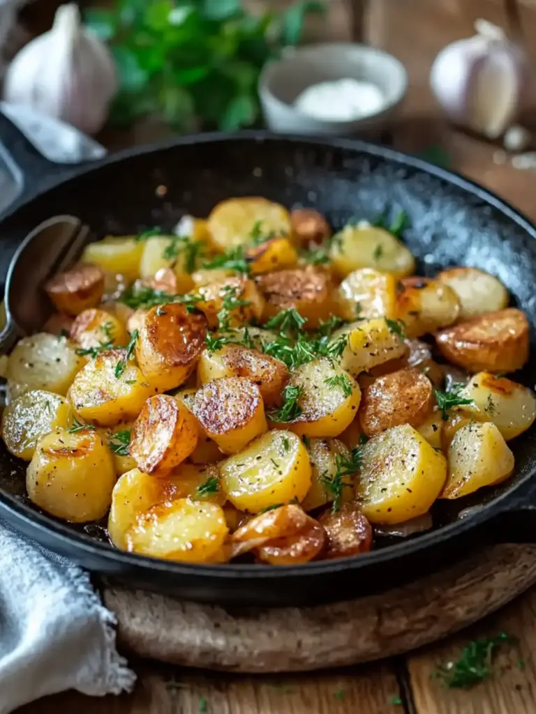 Fabelhafte Kartoffel Rezept Pfanne Bild