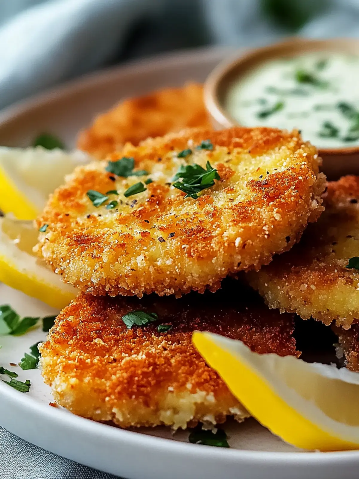 Airfryer Kohlrabi Schnitzel: Healthy and Crispy Enjoy