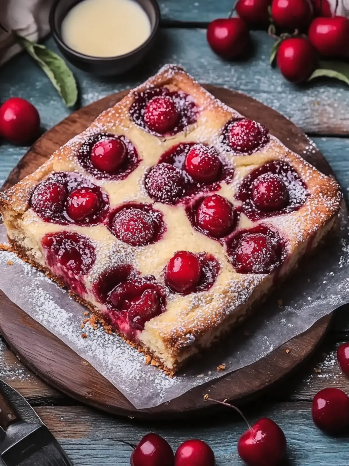 Kirschkuchen vom Blech