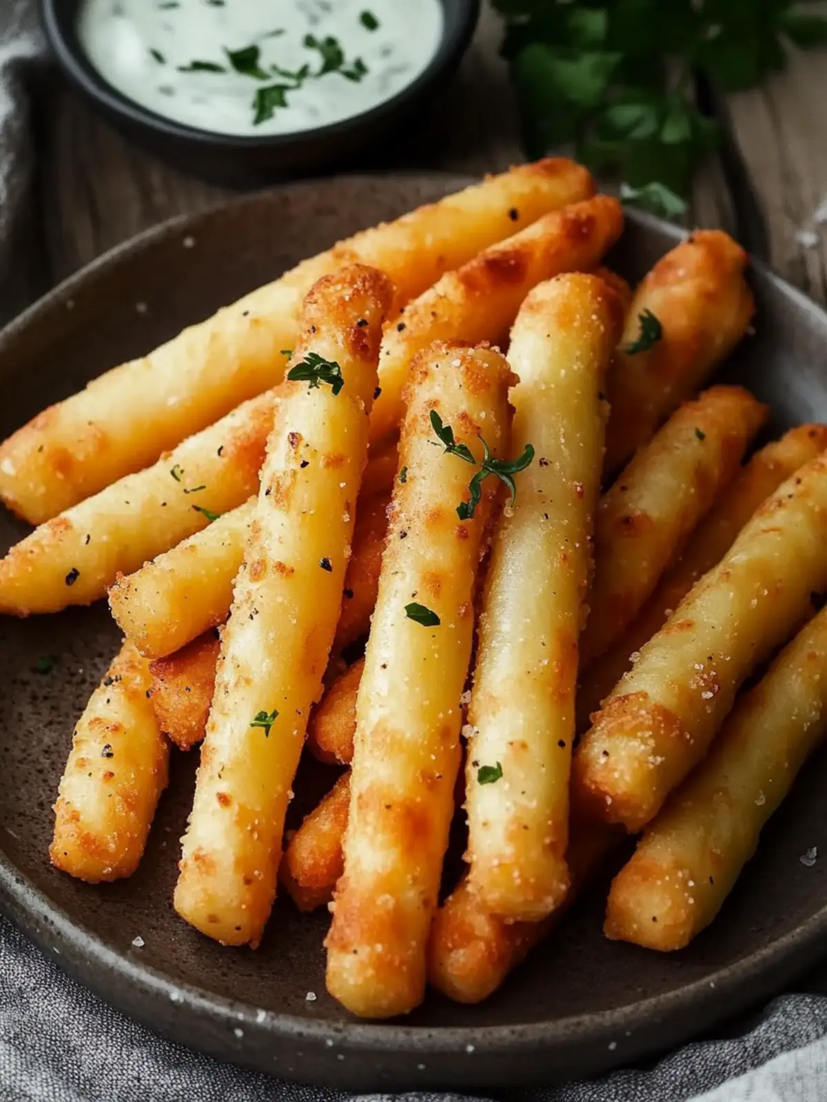 Rezept für Kartoffel-Käse-Sticks – Ungarischer Koch