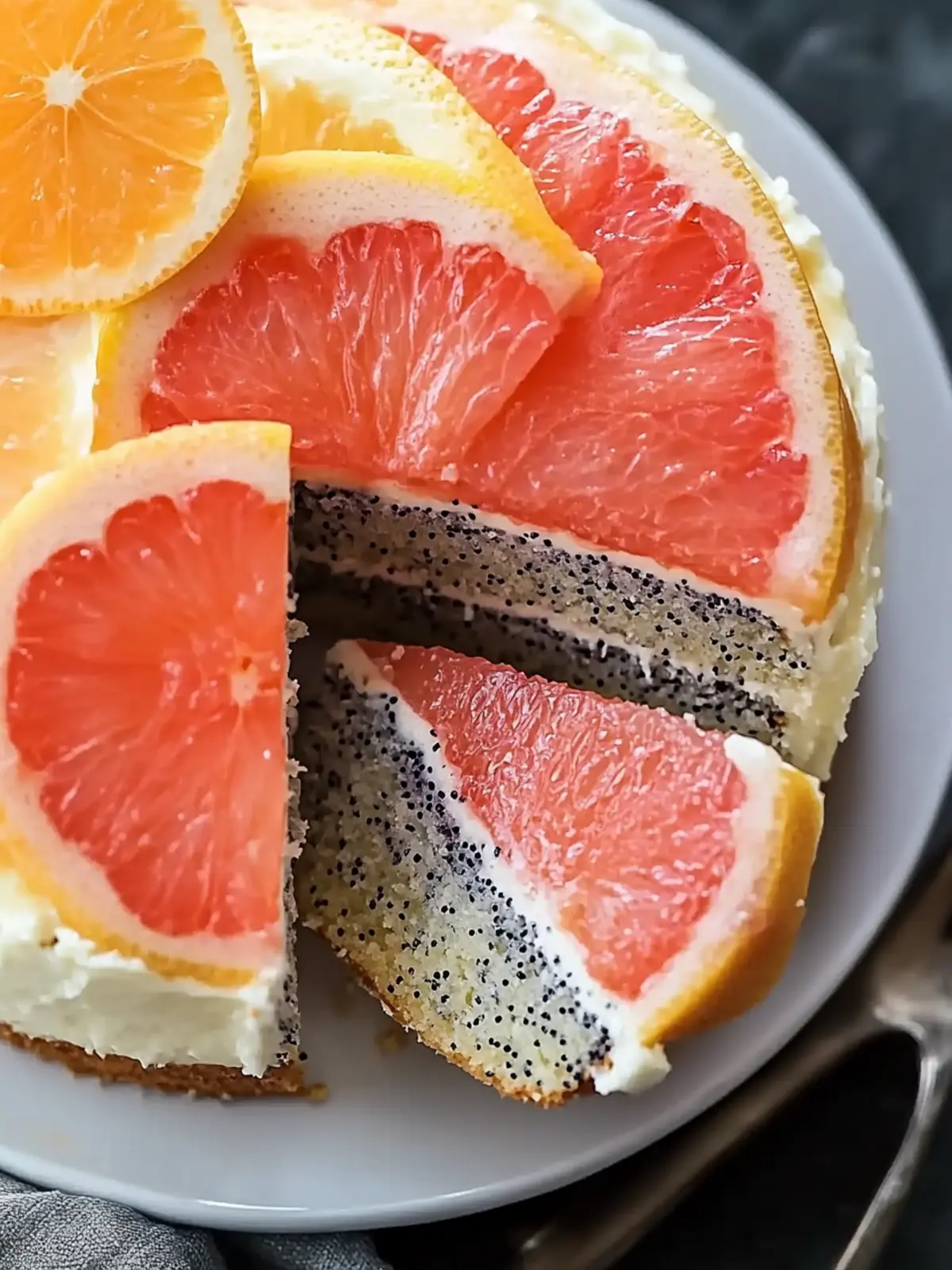 Grapefruit Mohnkuchen: Ein unglaubliches ultimatives Zitrusvergnügen