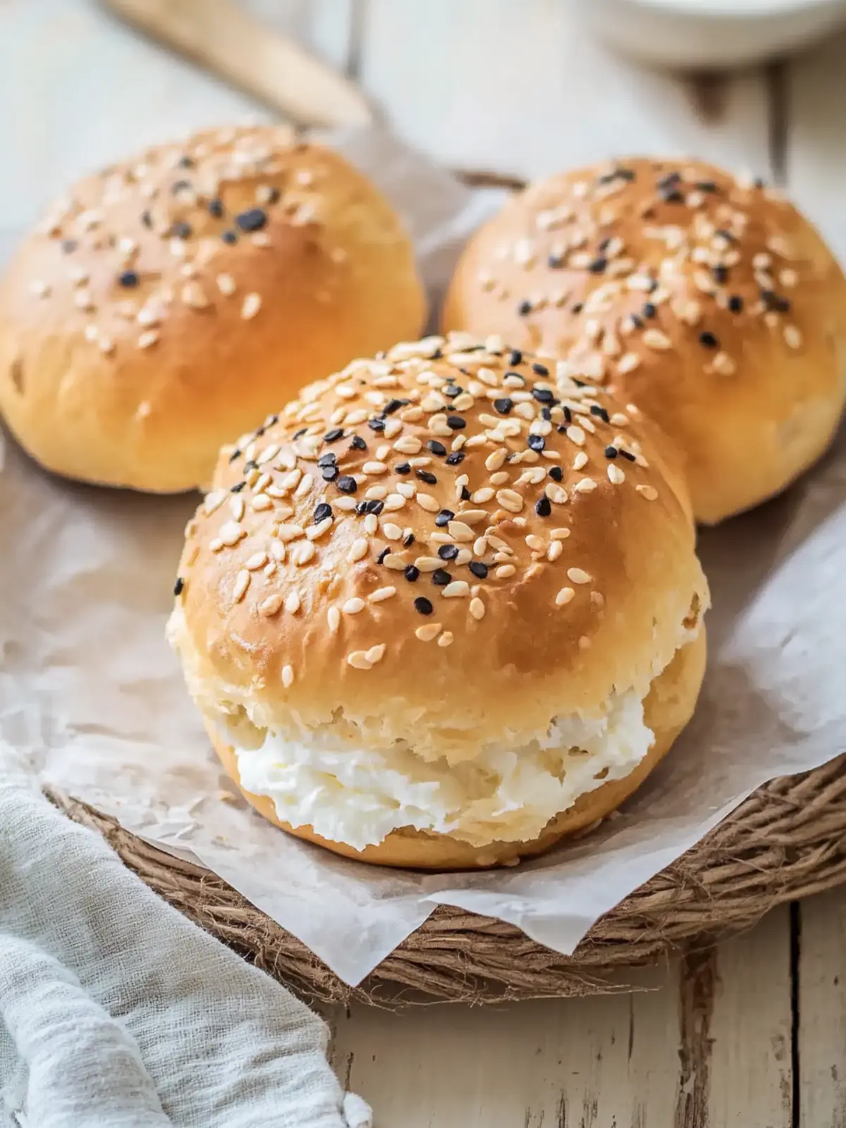 Fluffy Low Carb Rolls – Recipe with Quark