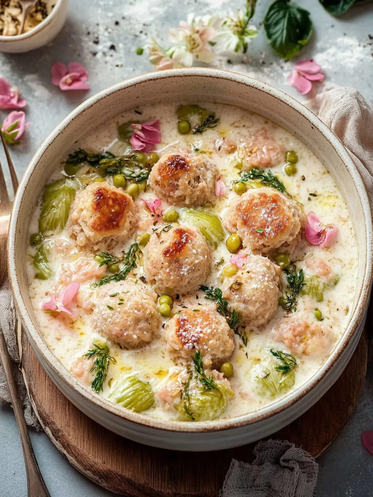 Rosenkohleintopf mit Hackbällchen Rezept