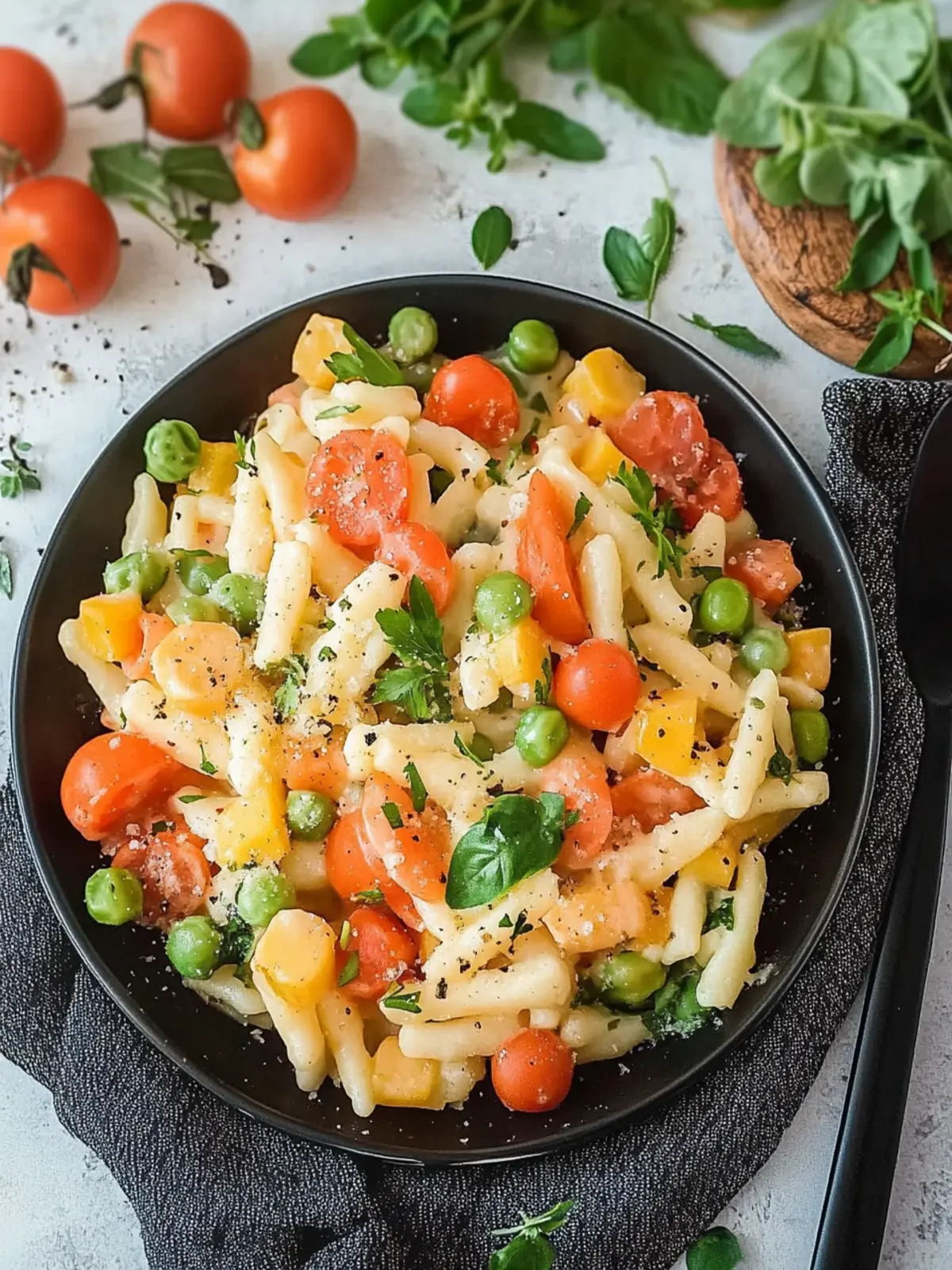 Vegetarische Spätzlepfanne