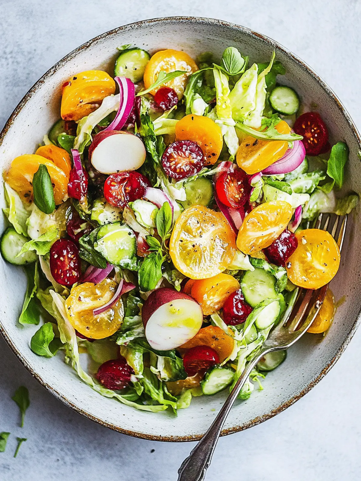 Veganer Rosenkohlsalat