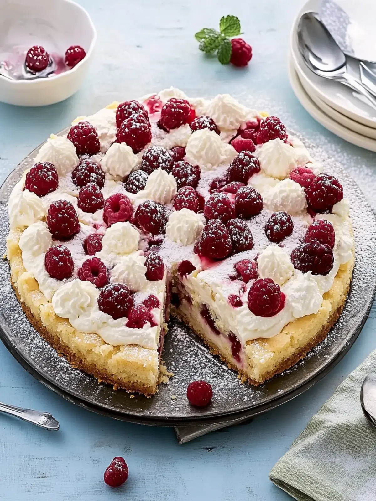 Eierlikör-Kirsch-Blechkuchen