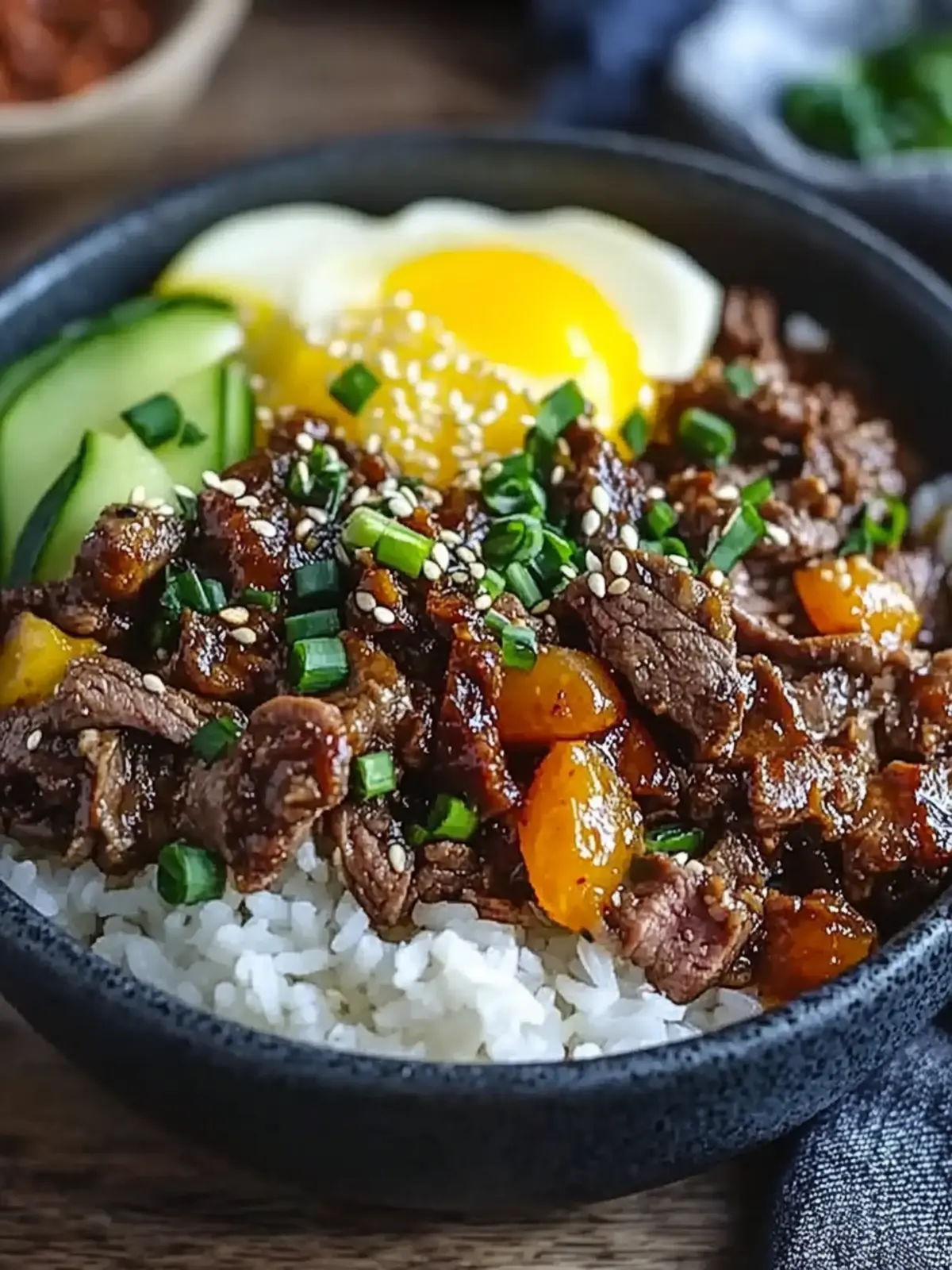 Einfaches Bulgogi mit Hackfleisch