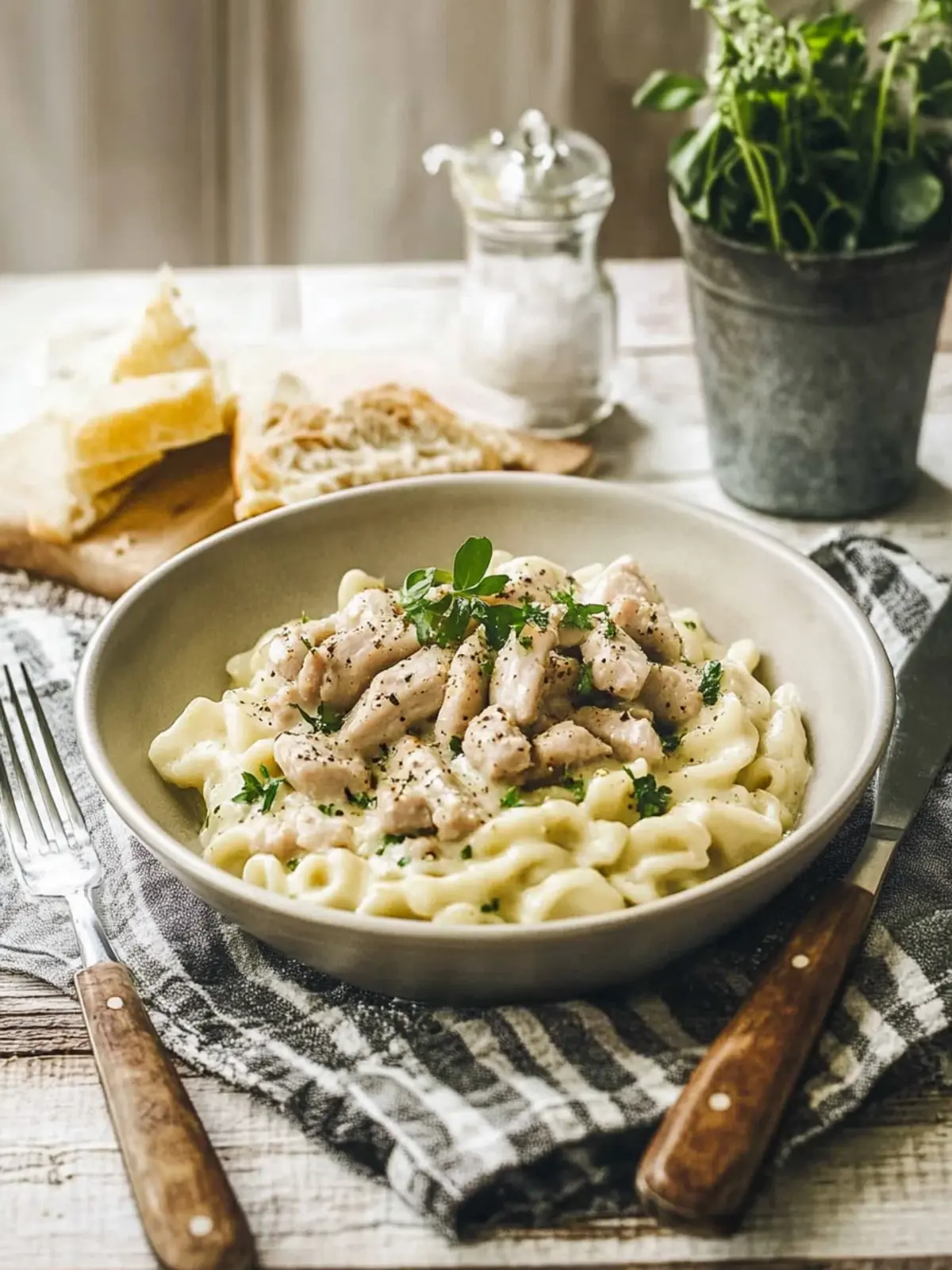 Schweinegeschnetzeltes Jäger Art mit Spätzle