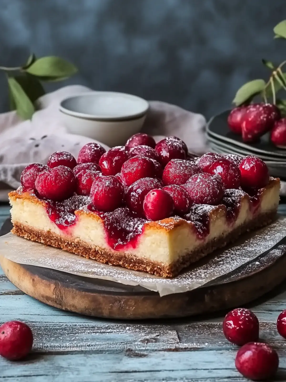 Kirschkuchen vom Blech