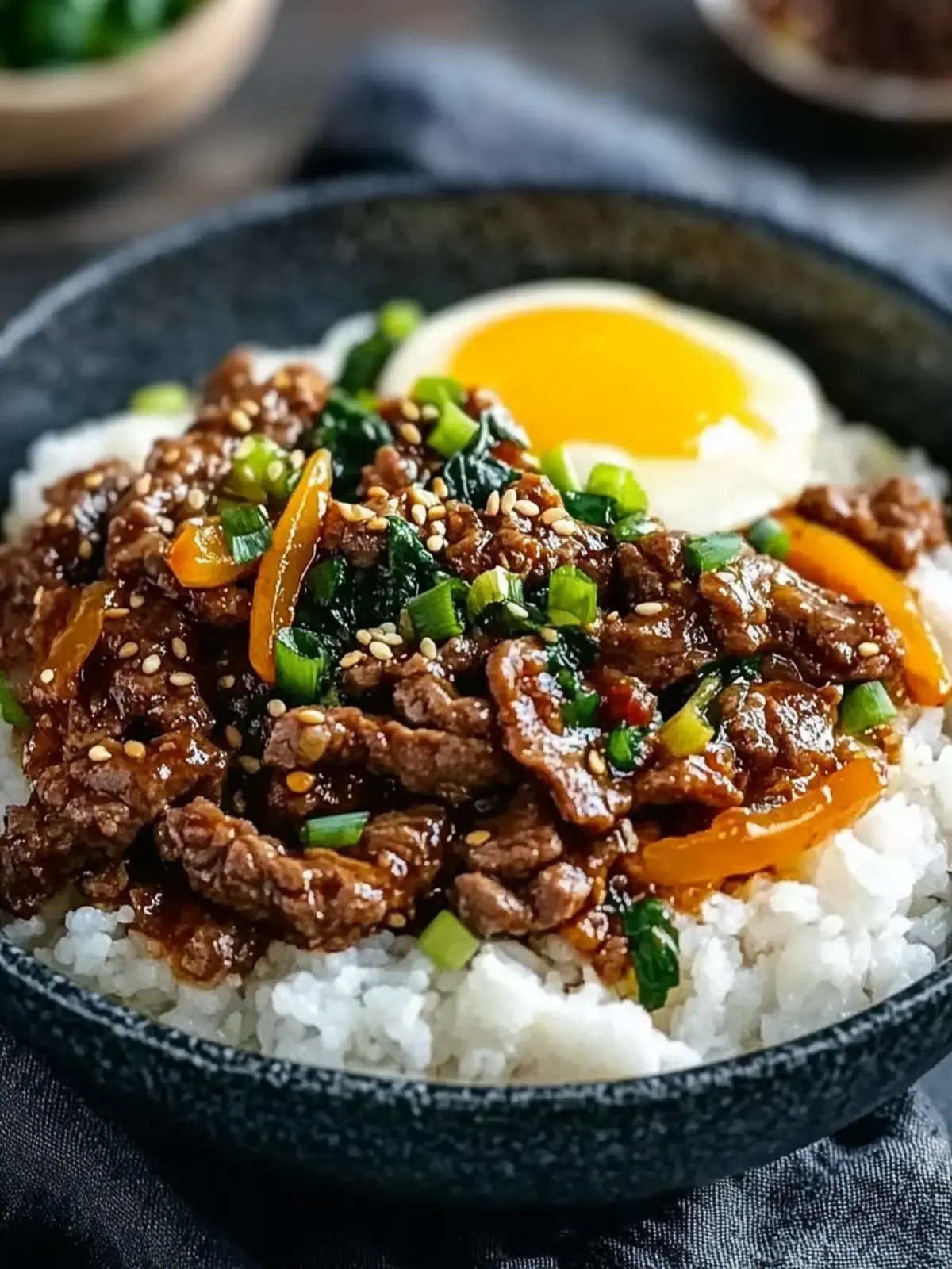 Einfaches Bulgogi mit Hackfleisch
