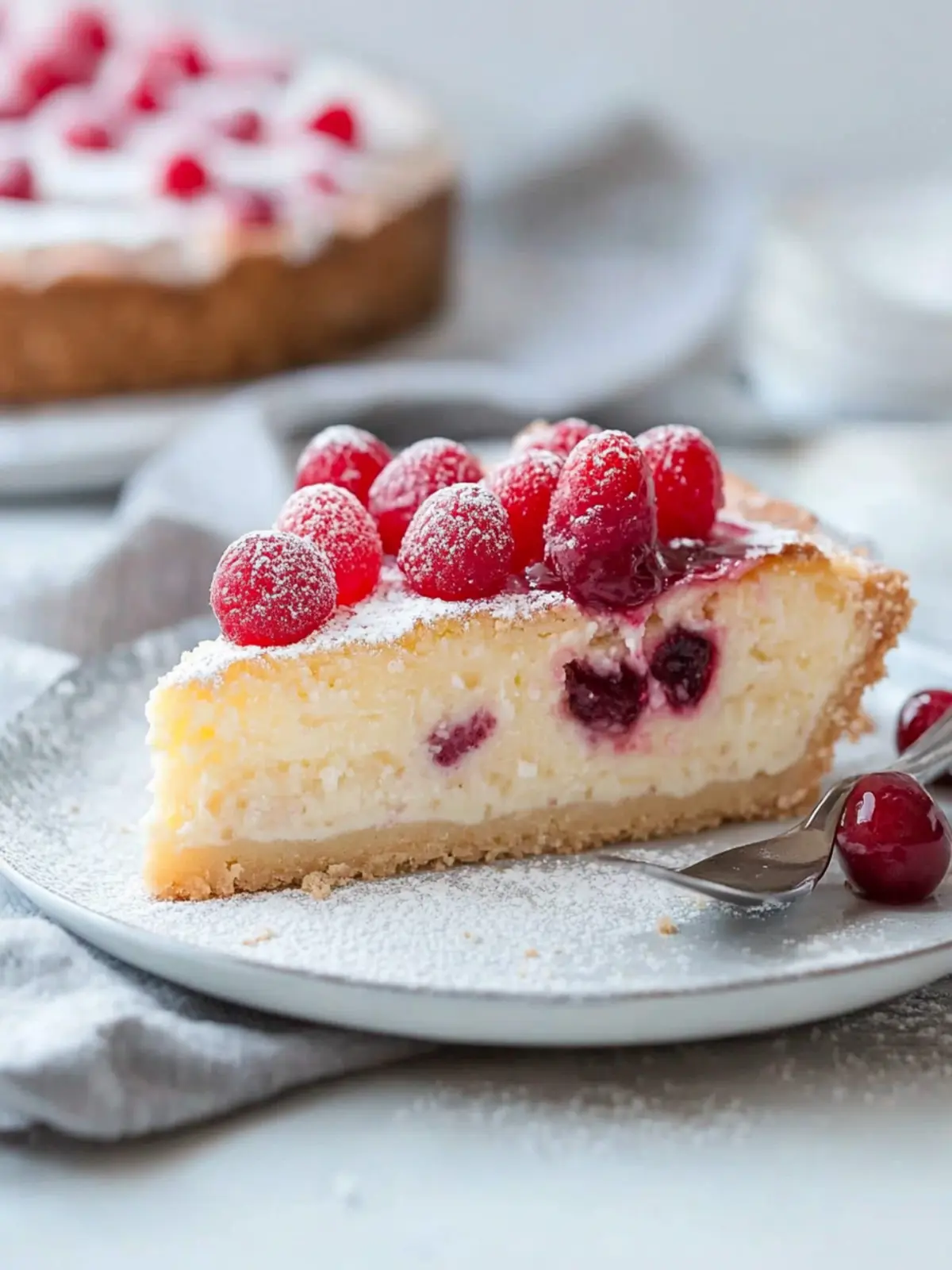 Deutscher Kirschkuchen – Kirschpuddingtorte