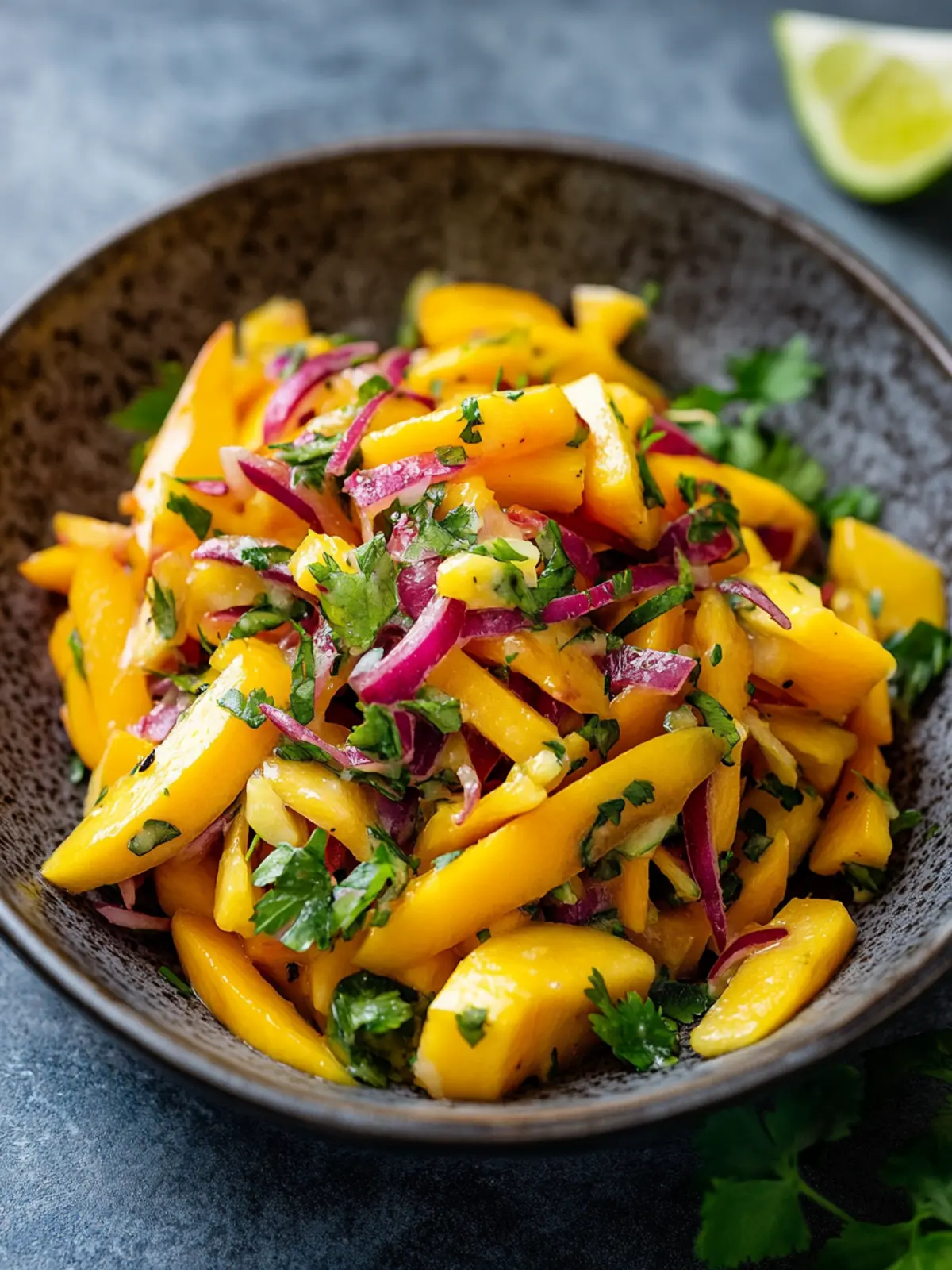 Quick and easy mango coleslaw: a fresh favorite for the week