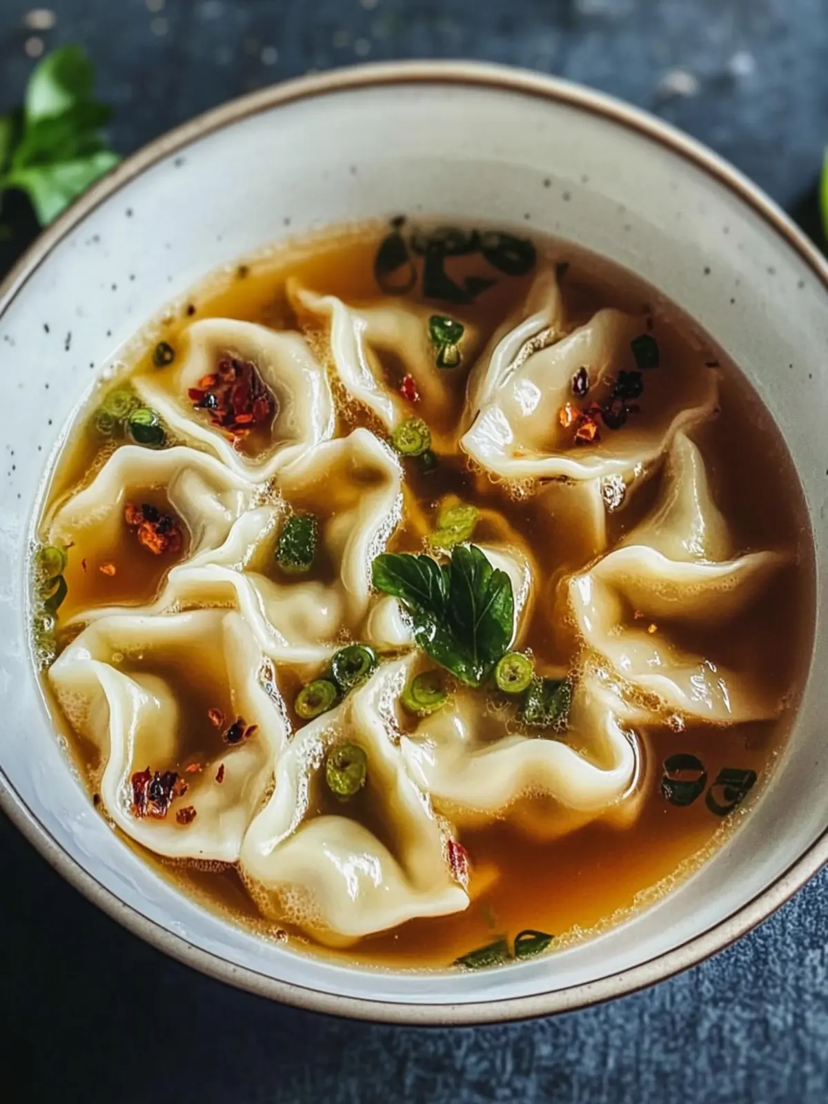 Gyoza-Suppe