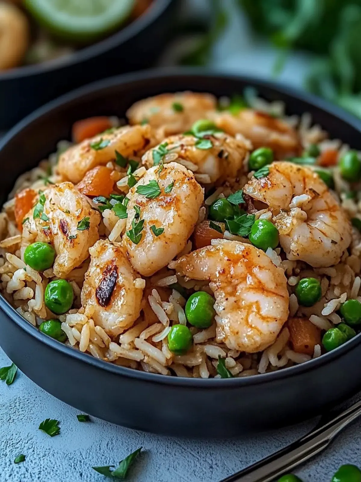 Proteinreicher, knuspriger gebratener Reis mit Knoblauchhähnchen: Ein Unglaubliches Ultimatives Rezept