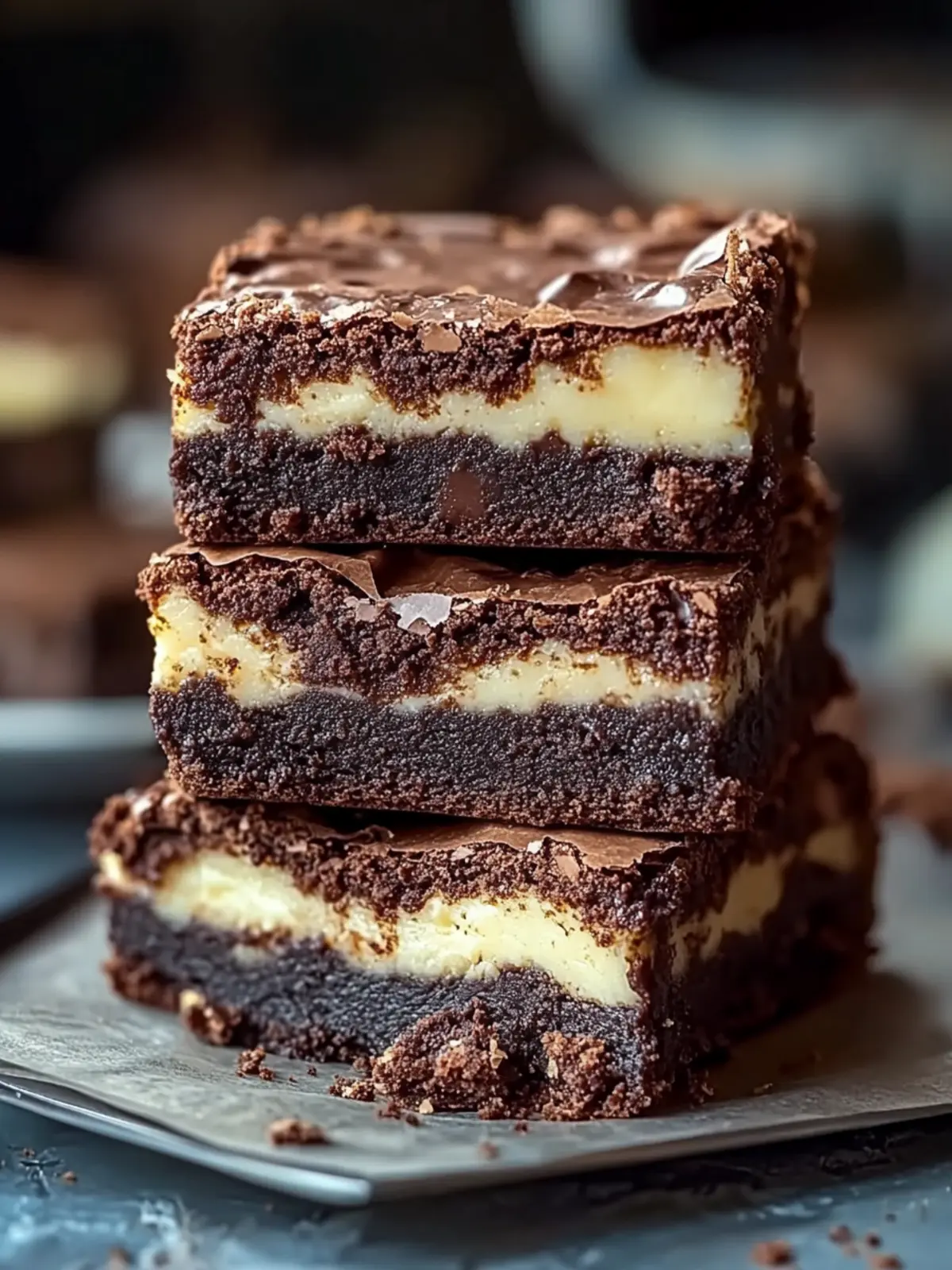 Frischkäse-Brownies: A delicious recipe for enjoyment
