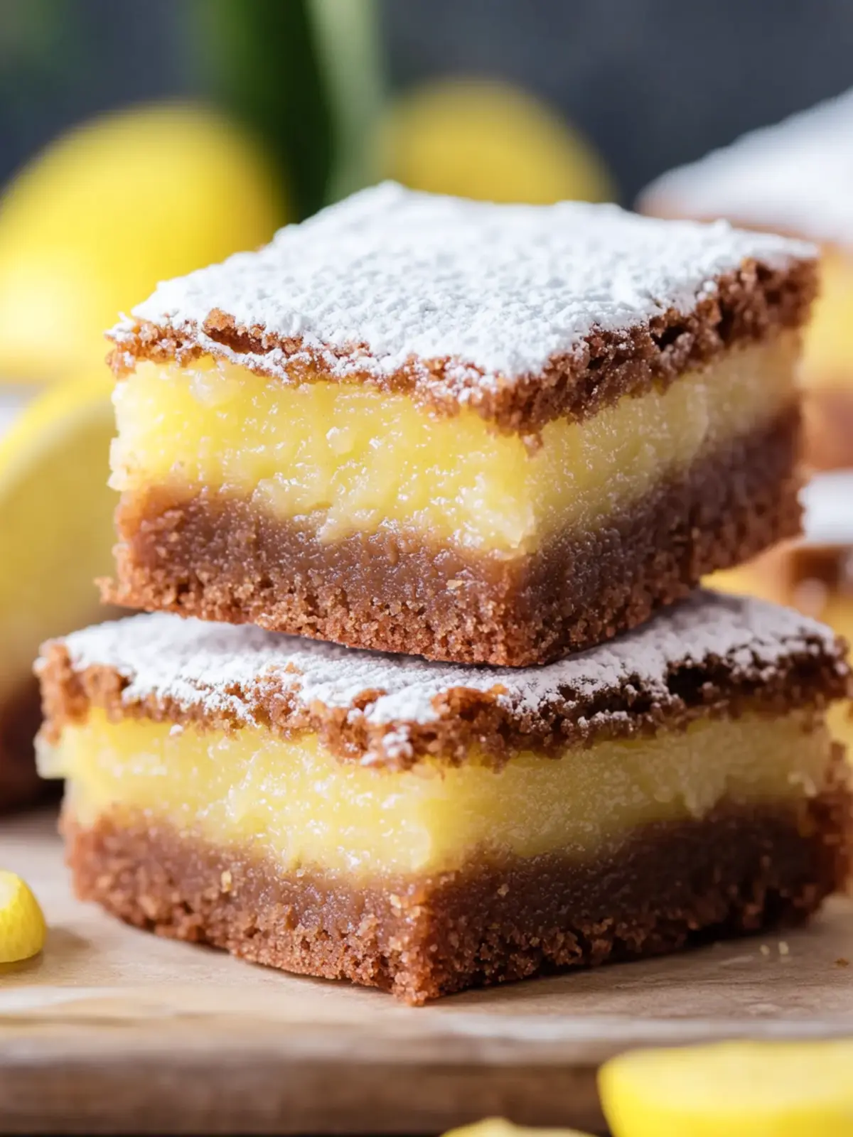 Einfaches Rezept für Zitronenbrownies