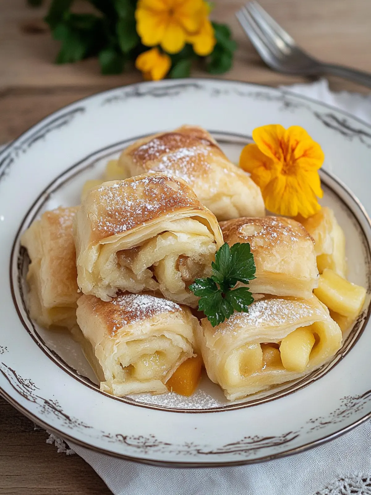 Deftige Dampf-Nudeln Strudli (Strudel) nach Ur-Omas Rezept