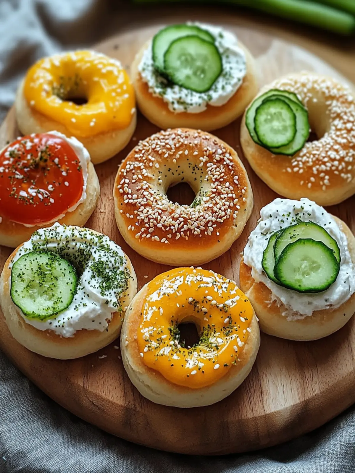 Alleskäse Gurkenhäppchen frischer Genuss pur