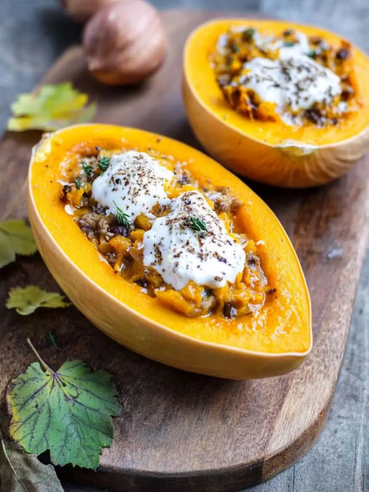 Stuffed Butternut Squash: My oven hit for the whole family