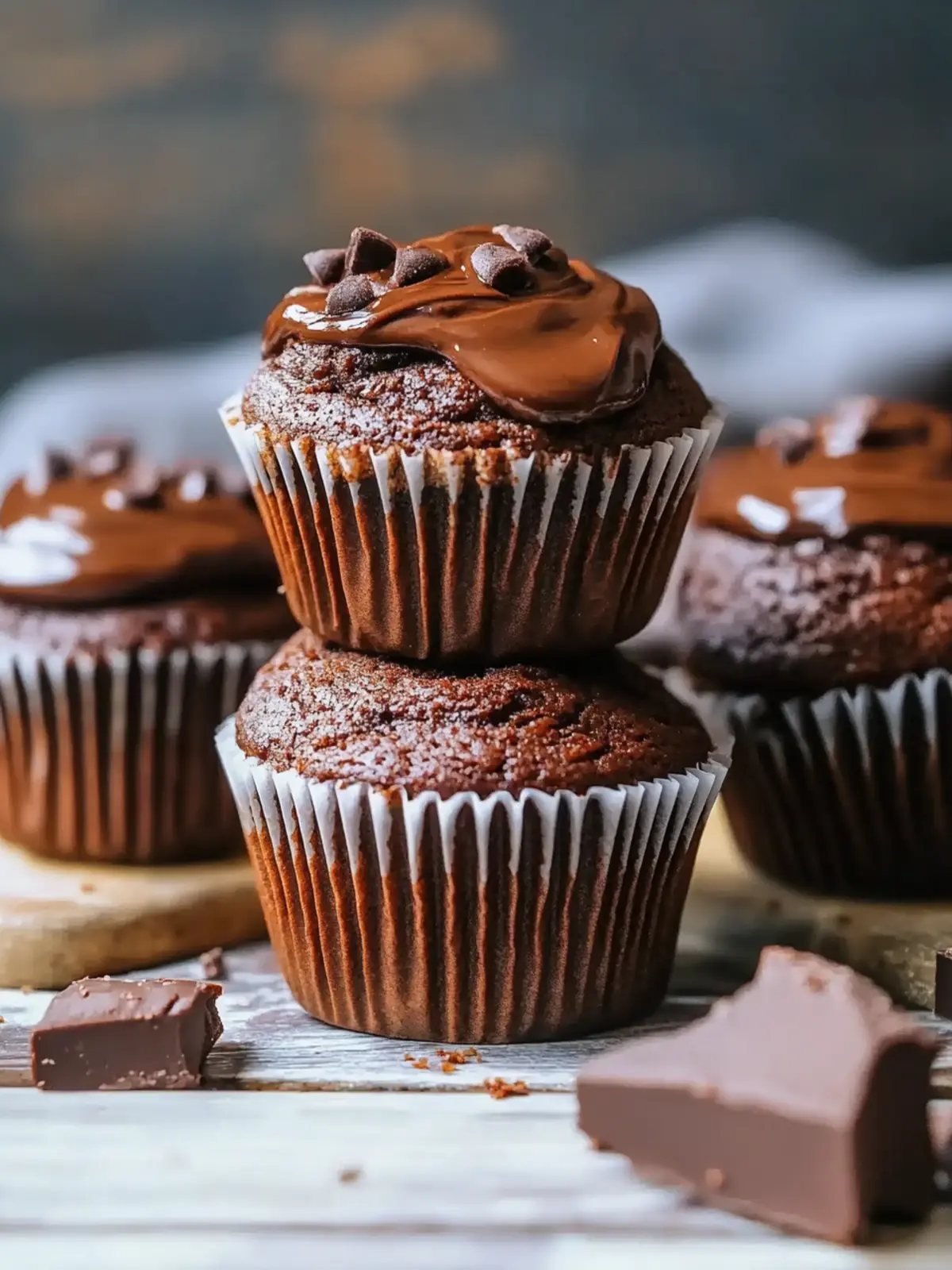 Nutella-Muffins