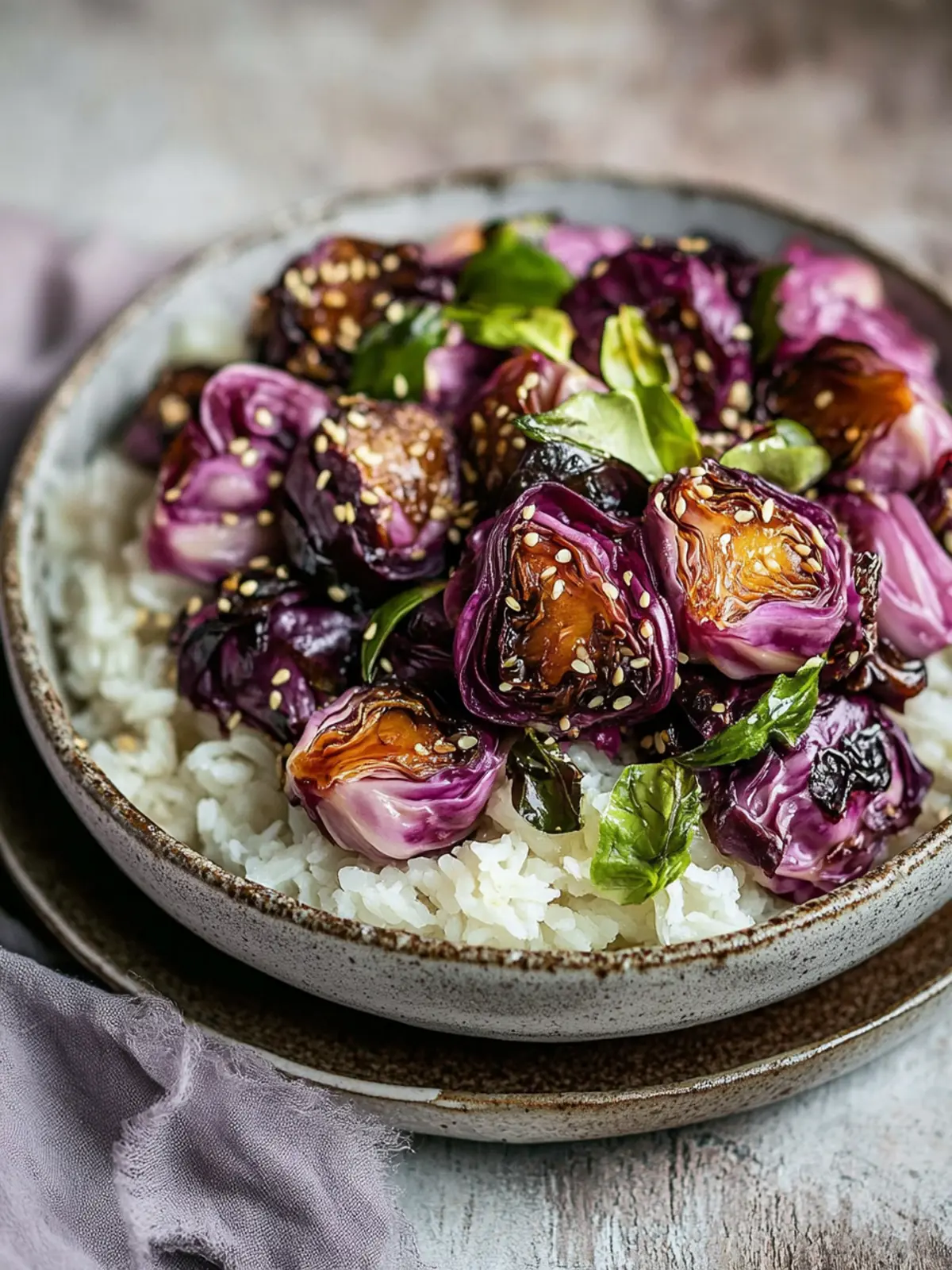 Rosenkohl aus dem Ofen | Asiastil