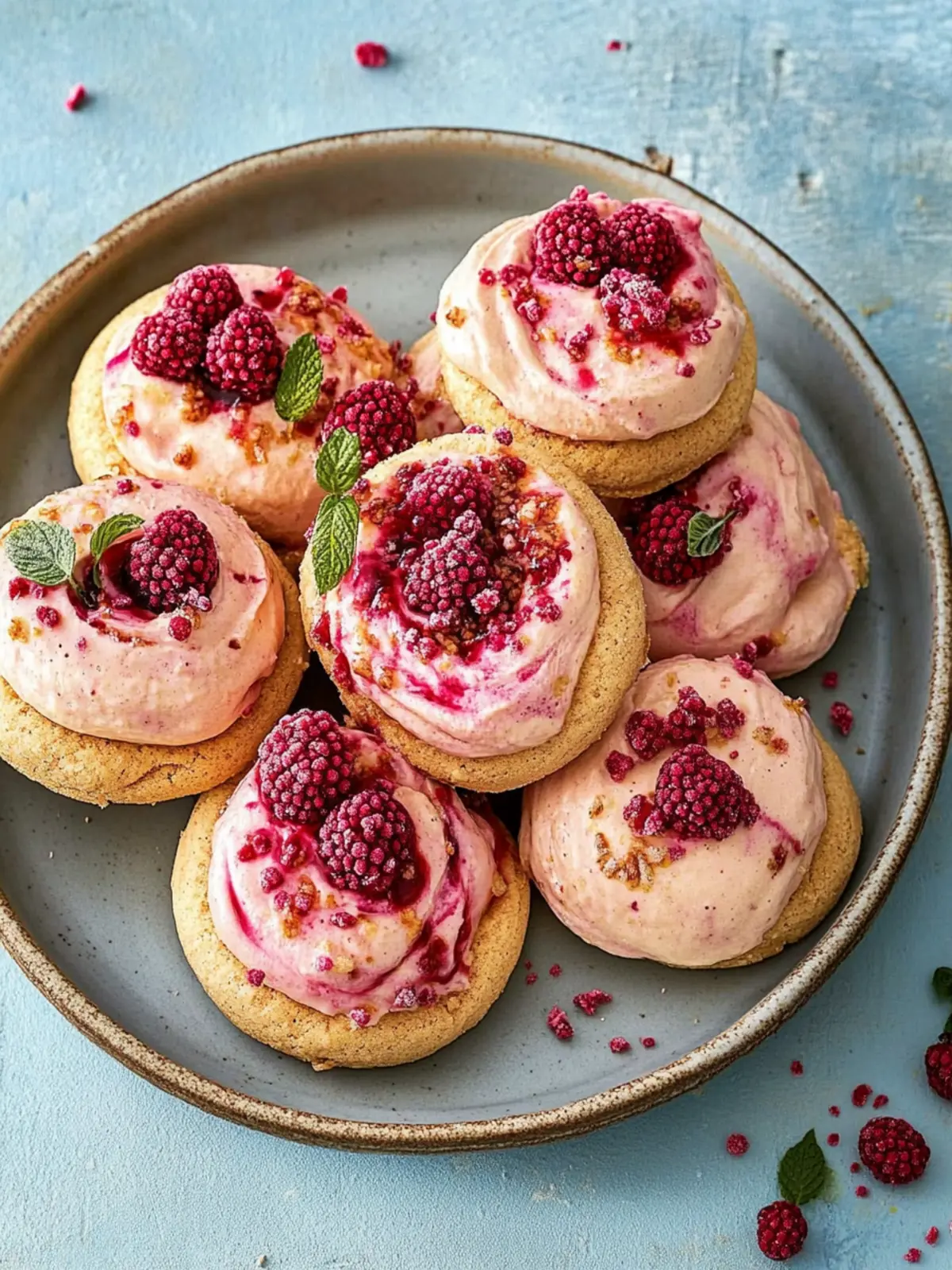 Rezept für Himbeerkekse