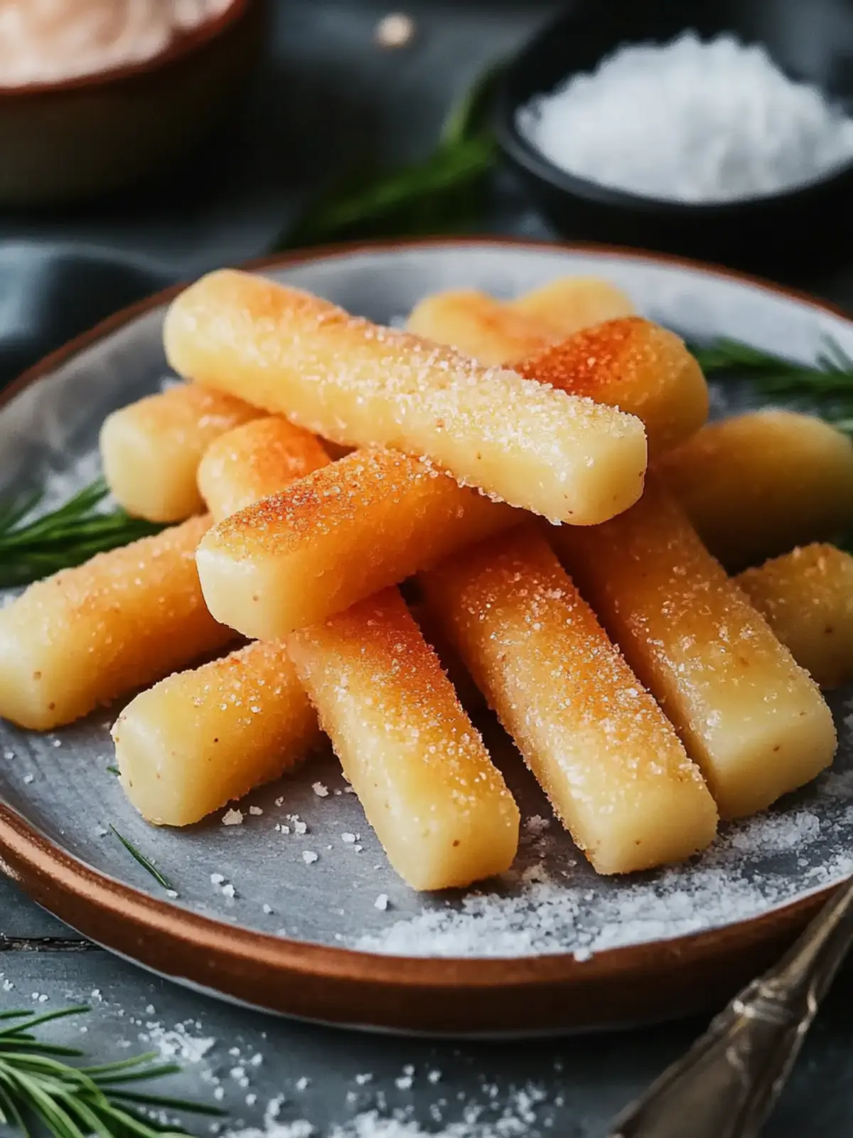 Rezept für Kartoffel-Käse-Sticks – Ungarischer Koch