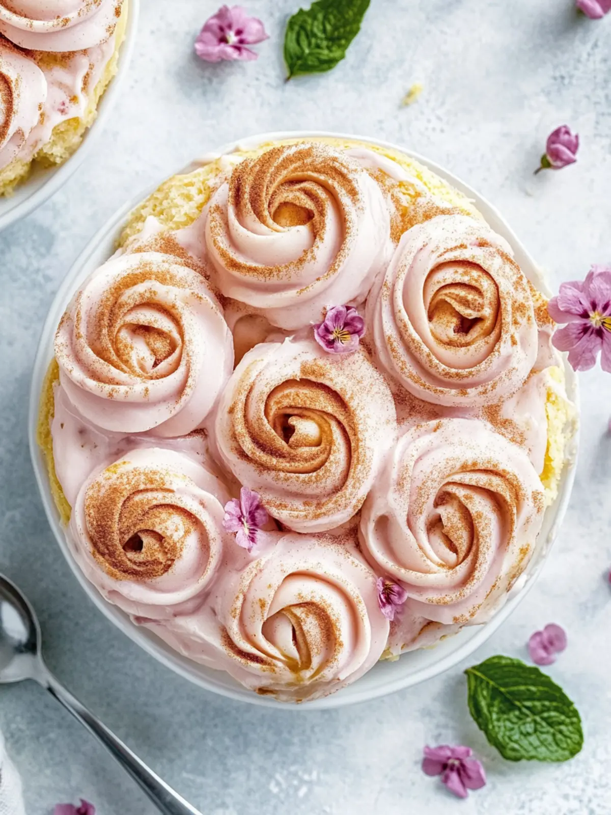 Saftige Zimtschnecken mit Frosting