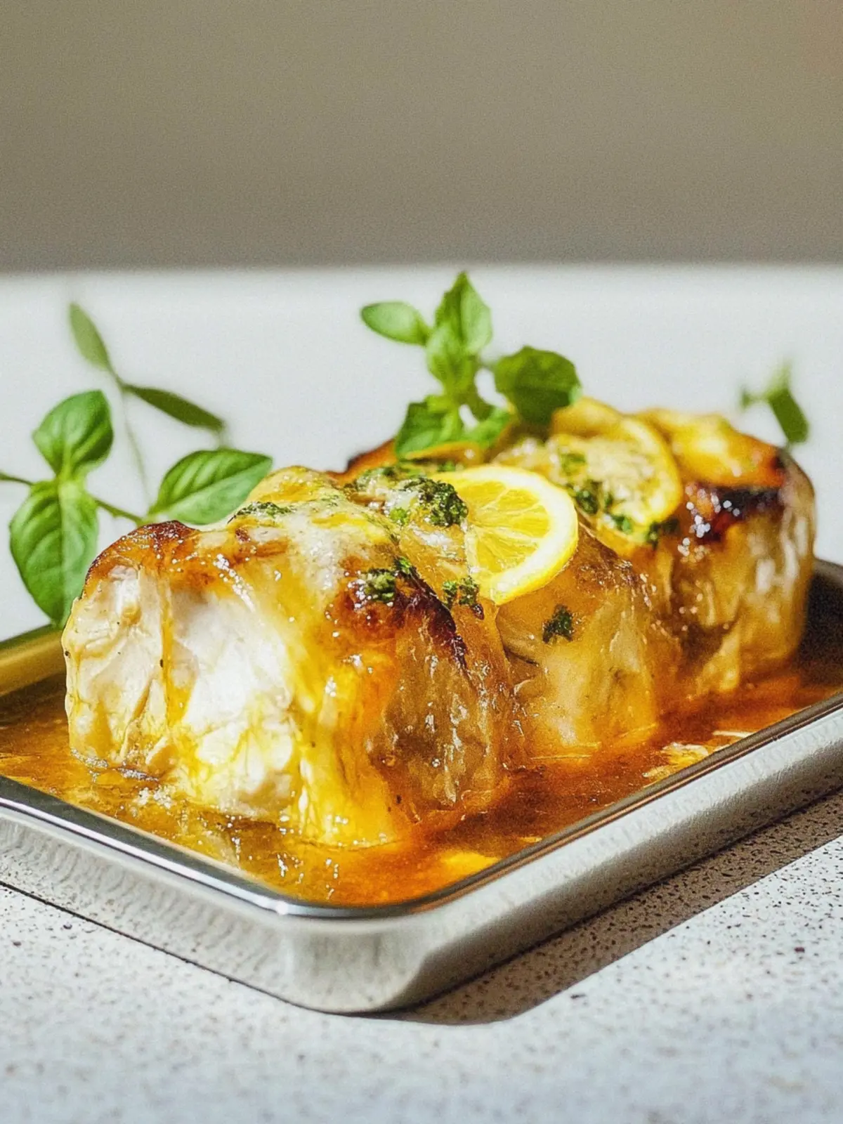 Überbackene Schweinerouladen