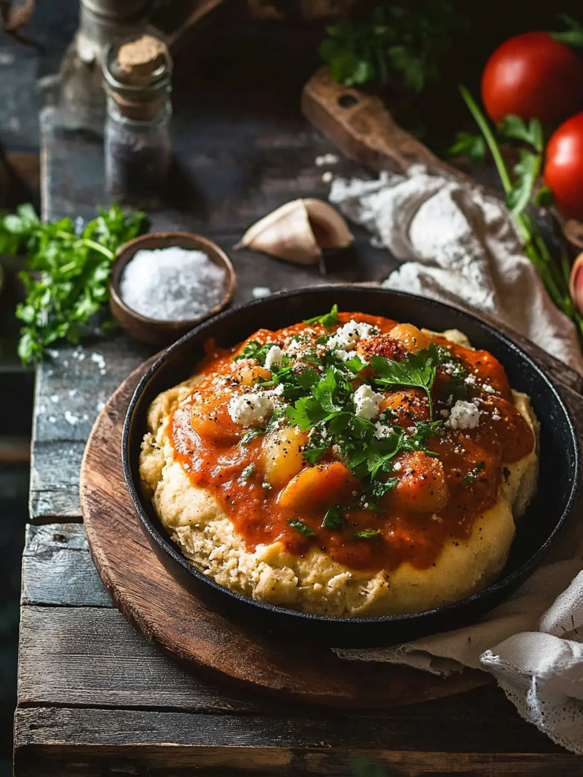Echtes Hühnchen Paprikasch (Ungarisches Paprikás Csirke)
