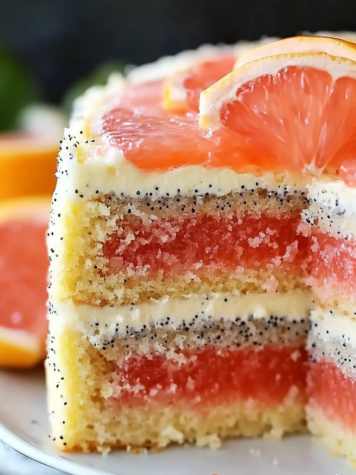 Grapefruit Mohnkuchen: Ein unglaubliches ultimatives Zitrusvergnügen
