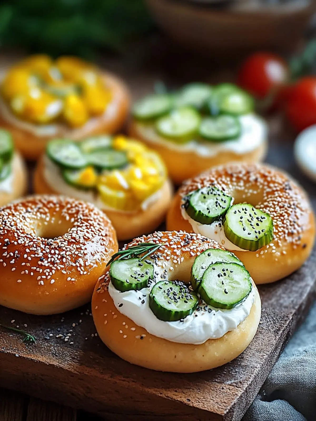 Alleskäse Gurkenhäppchen frischer Genuss pur