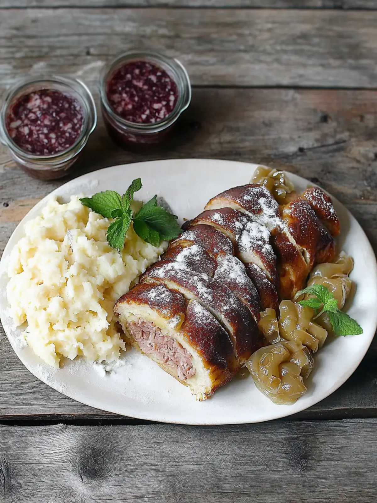 Delicious German meat roulades: Cooking in the kitchen with Margaret Bose-Johnson