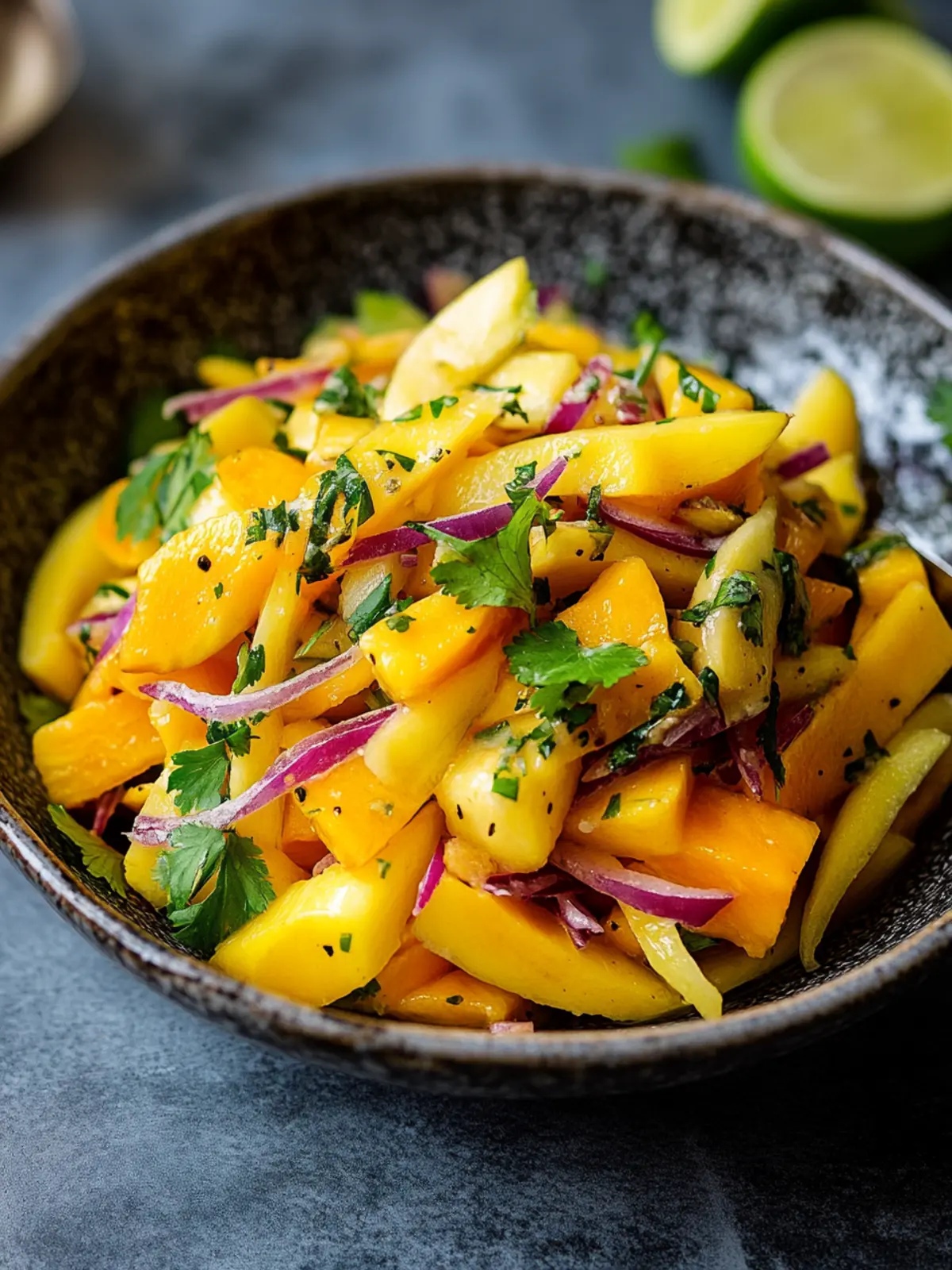 Quick and easy mango coleslaw: a fresh favorite for the week