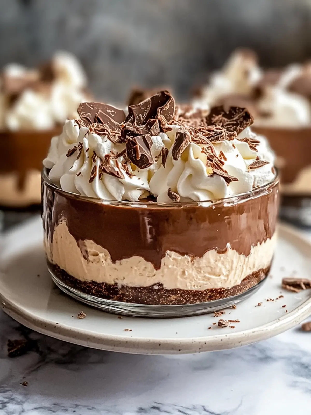 Nutella Schokoladen Käsekuchen Mousse für Feinschmecker