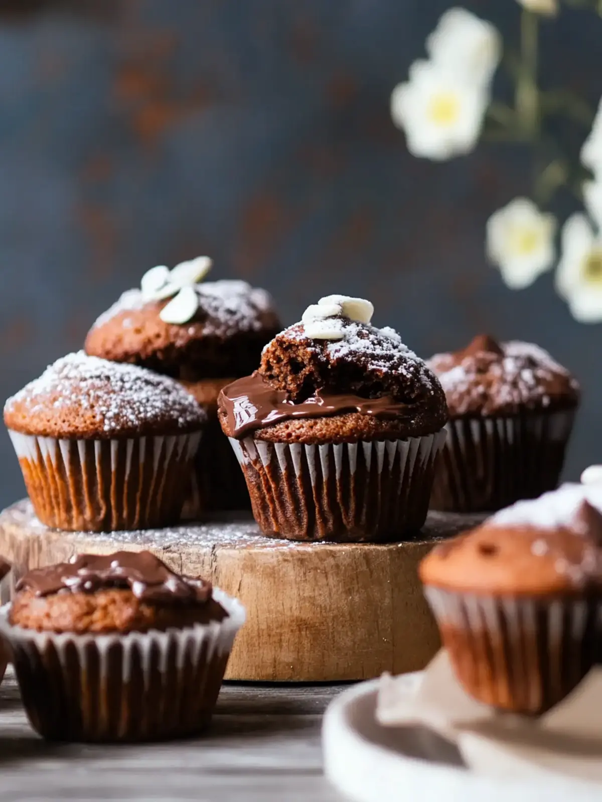 Nutella-Muffins