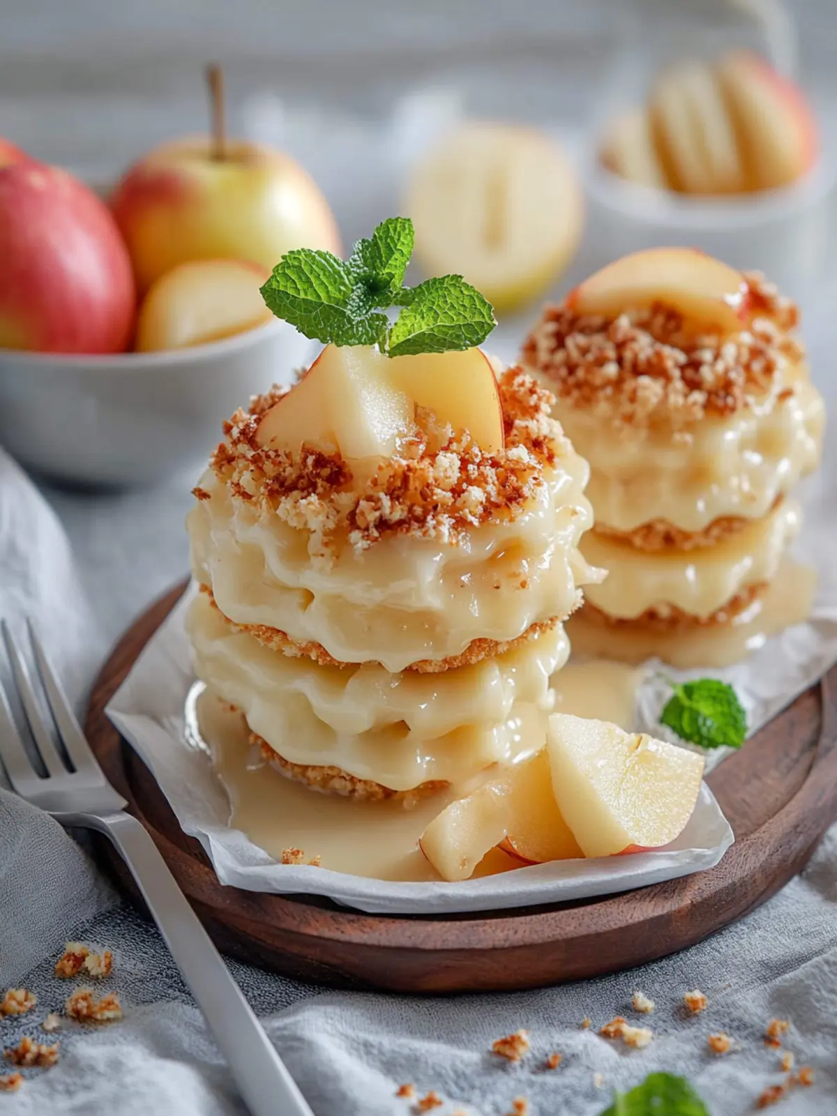 Milchreispuffer mit Apfel: Das einfache Rezept für leckere Puffer