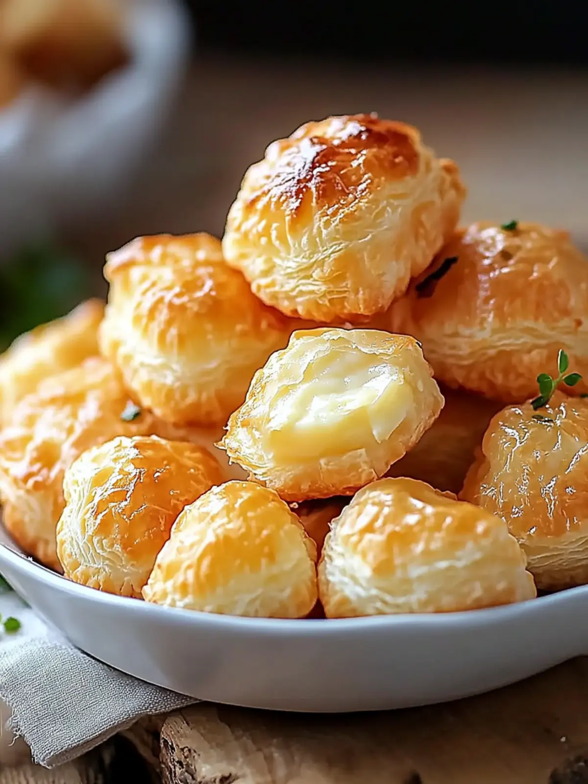 Käse Puff Snacks: Your quick cold finger food highlight
