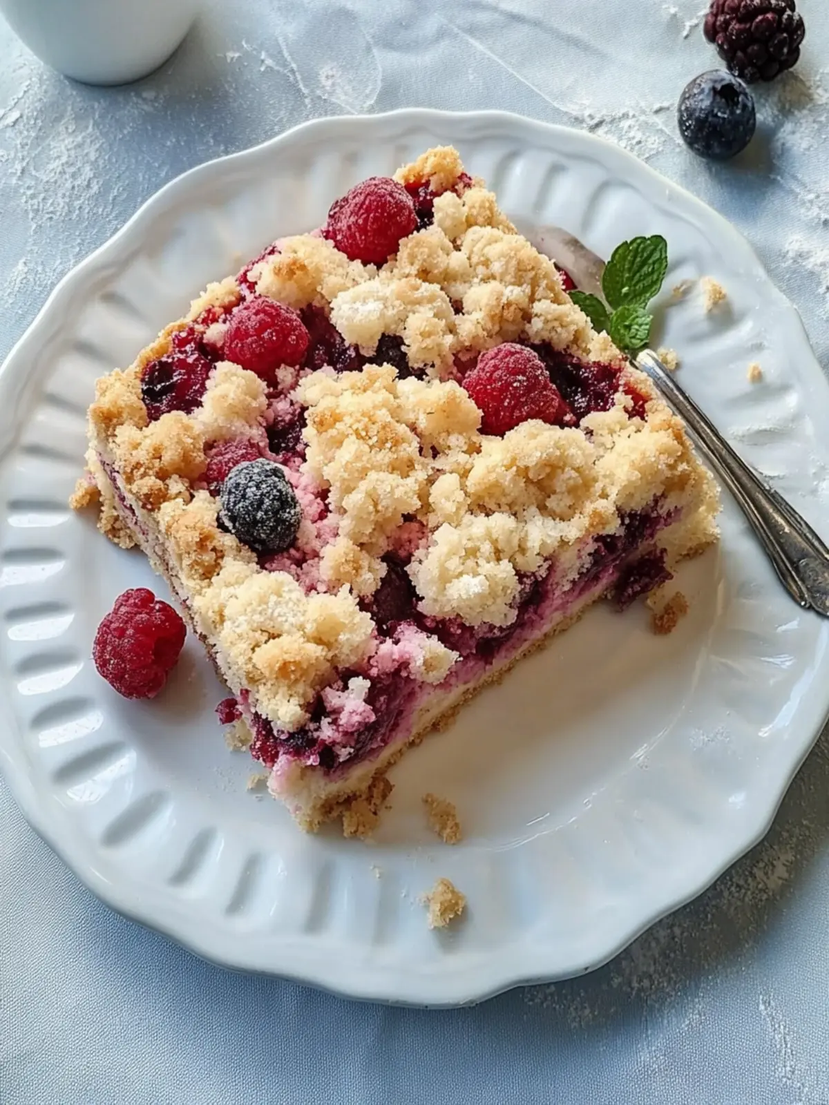 Omas Streusel-Zwetschgenkuchen mit Mürbteig